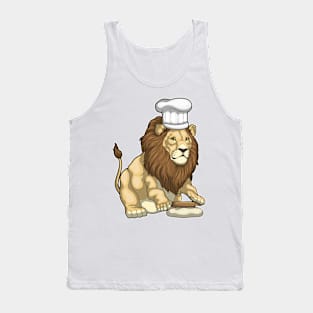 Lion Baker Chef hat Tank Top